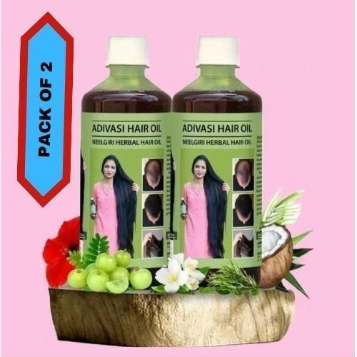 🍃Natural Adivasi Herbal Hair Oil 💥Buy 1 Get 1 Free💥