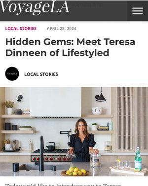 Thank you @voyagelamag for sharing my story!

To read more or find out how you can work with us at Lecreusetshop, click the link in our profile. 

Happy Organizing xx